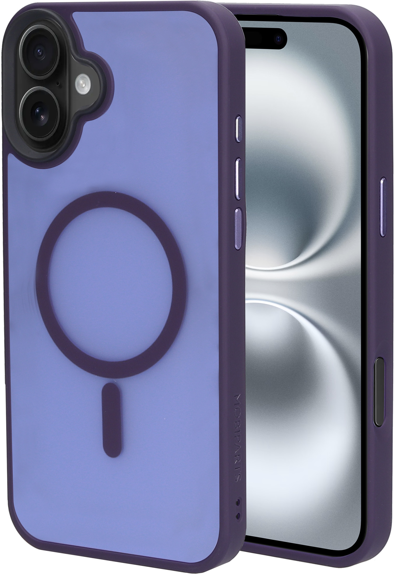 Mobiparts Hardcover Apple iPhone 16 Plus Satin Purple (Magsafe Compatible) – image 1