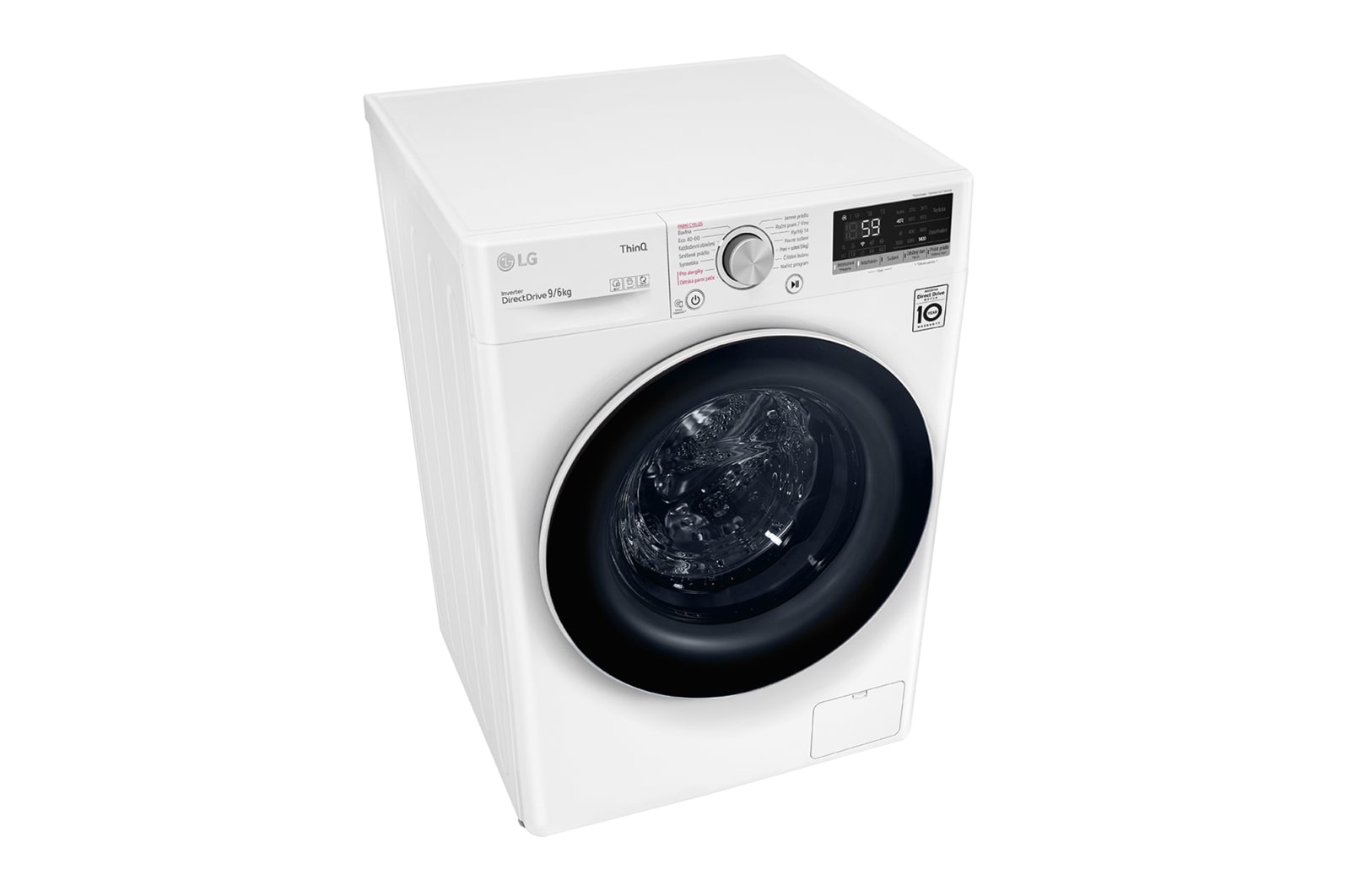LG F94DV5UVW0 washer dryer Freestanding Front-load White – image 8