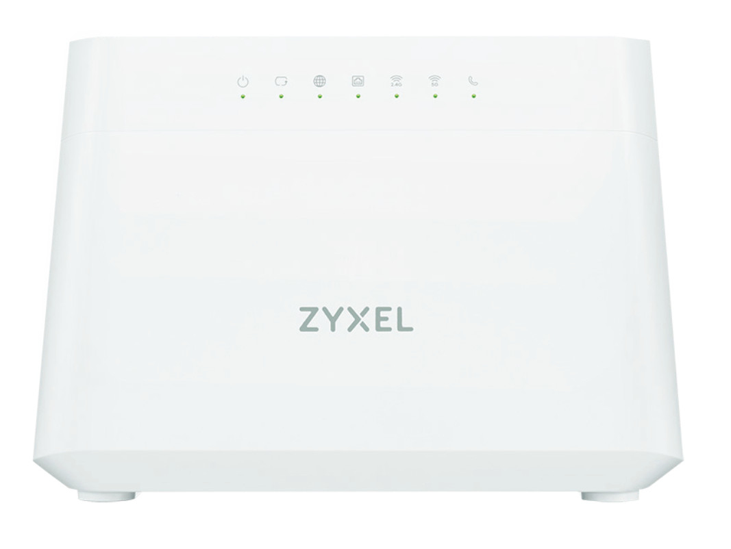 Zyxel DX3301-T0-EU01V1F Dual-Band Wireless AX1800 VDSL2 Gigabit IAD, USB, 2 x POTS FXS