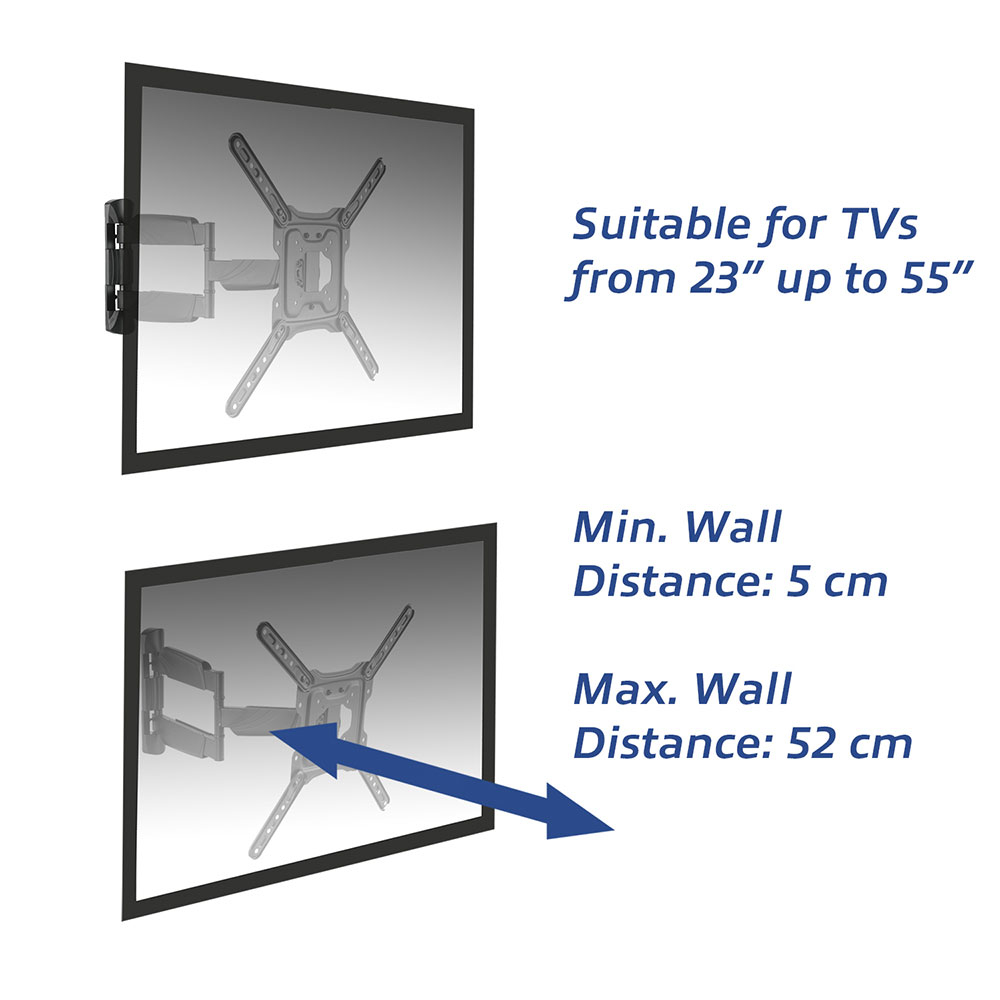 Ewent EW1525 139.7 cm (55") Black – image 9