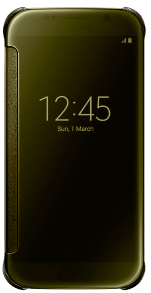 Samsung EF-ZG920B mobile phone case Folio Gold – image 1