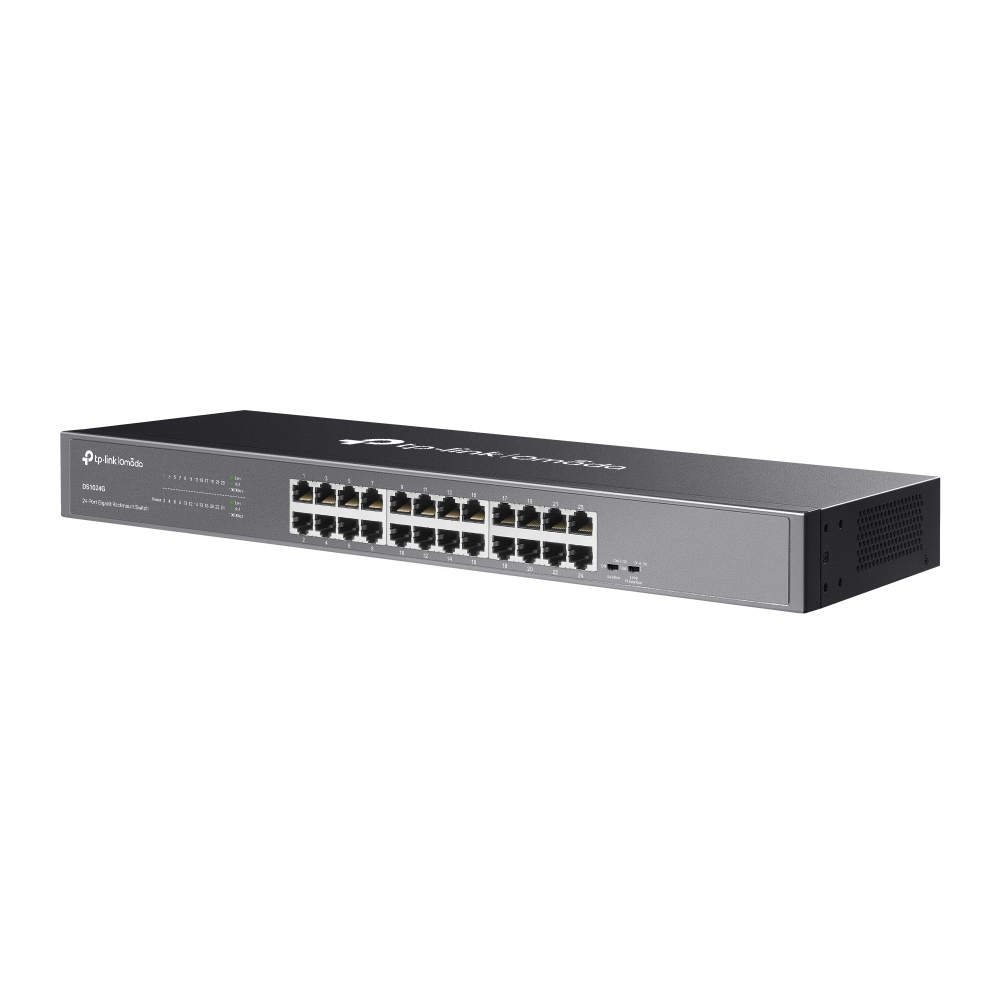 TP-Link Omada DS1024G network switch Unmanaged Gigabit Ethernet (10/100/1000) 1U Black – image 3