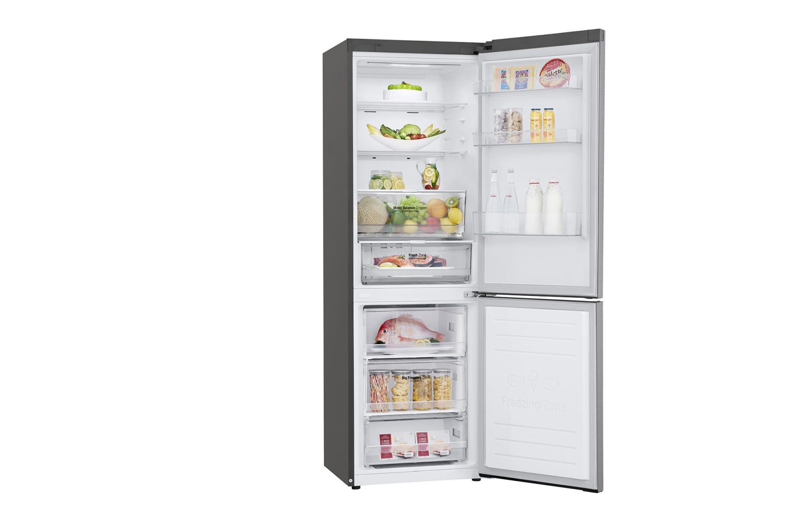 LG GBB61PZFFN fridge-freezer Freestanding – image 7