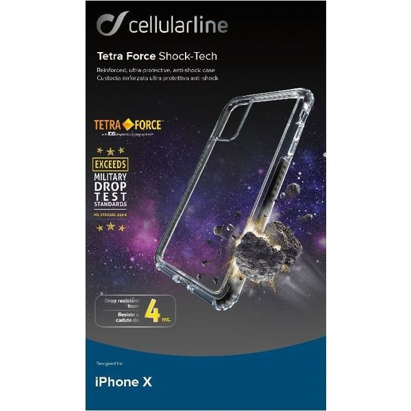 Cellularline Tetra Force Shock-Tech - iPhone XS/X – image 2