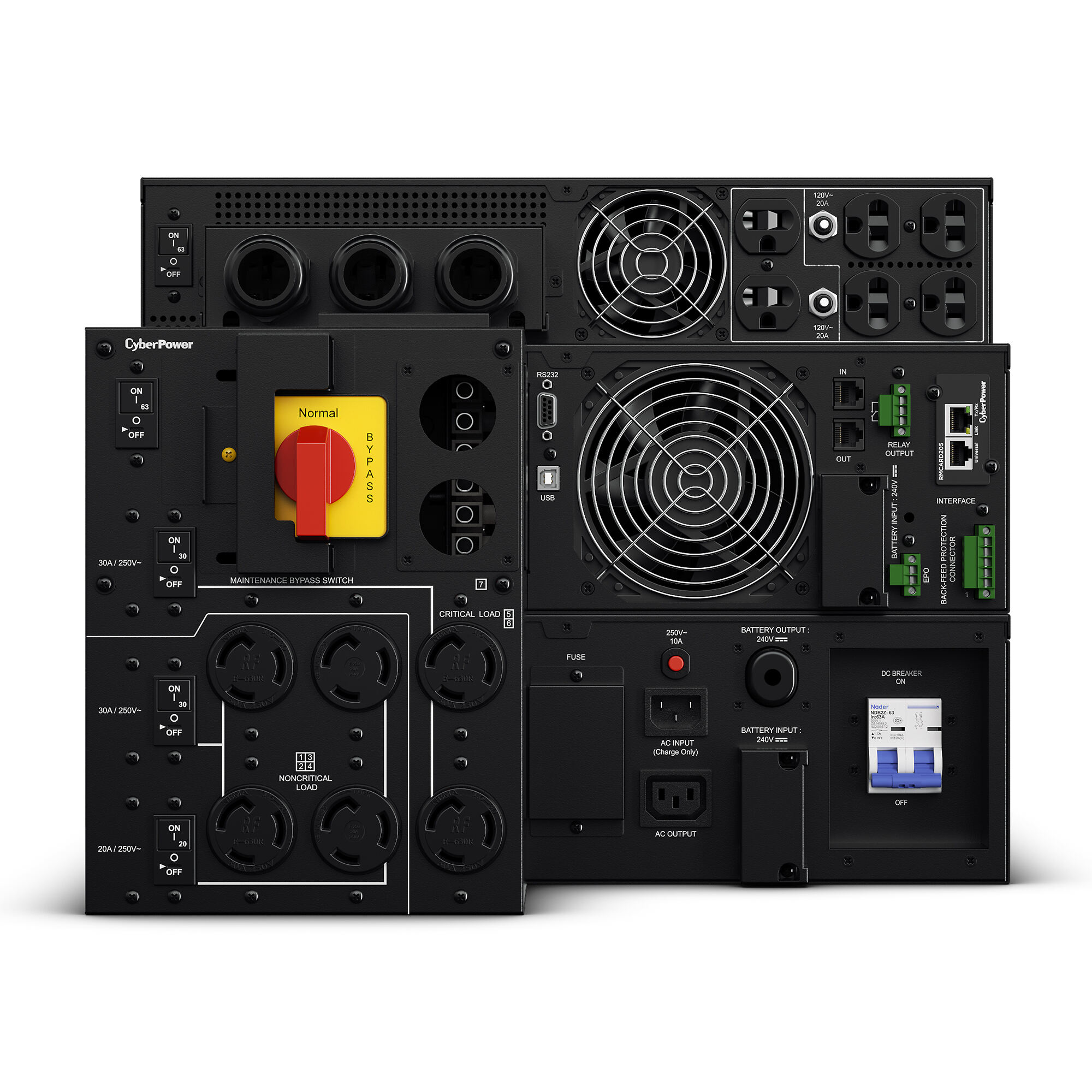CyberPower OL10KRTMBTF uninterruptible power supply (UPS) Double-conversion (Online) 10 kVA – image 3