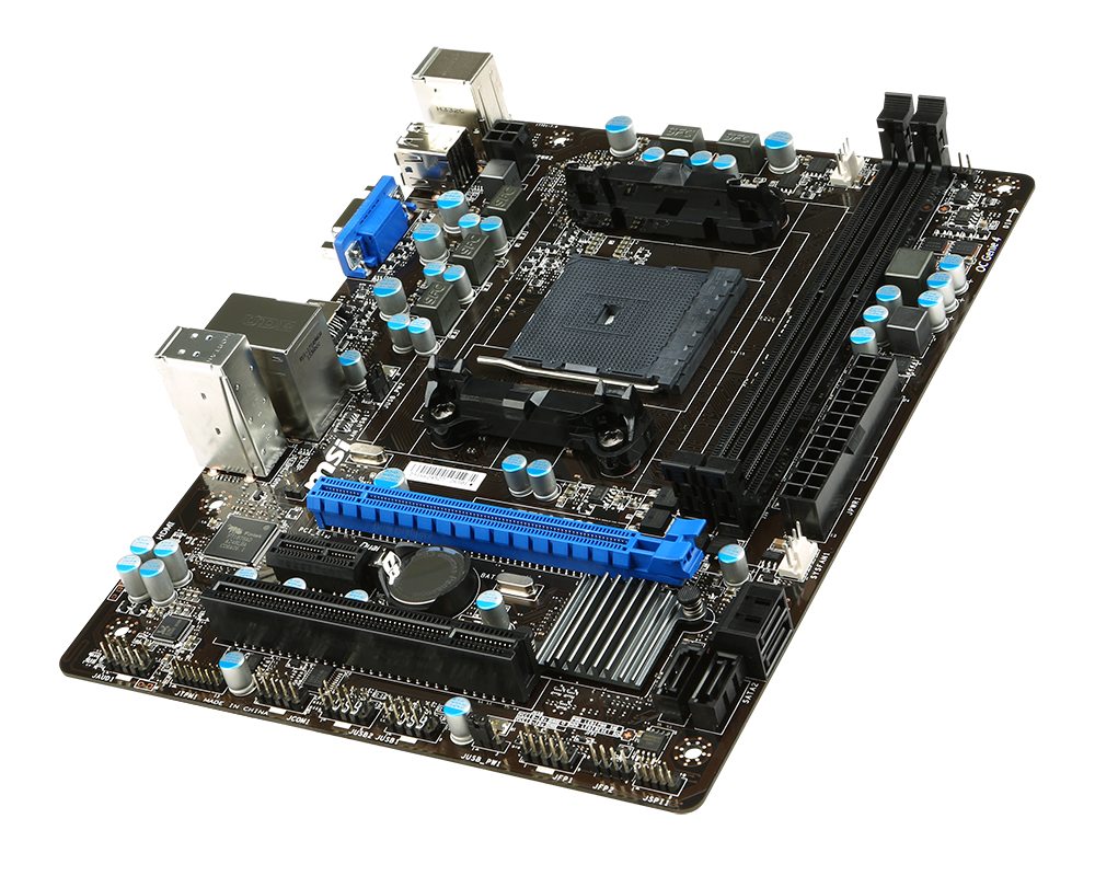 MSI A58M-E33 AMD A58 Socket FM2+ micro ATX – image 4