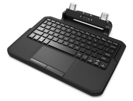 Zebra KYB-ET6X-2IN1-FR1-01 mobile device keyboard French Black – image 1