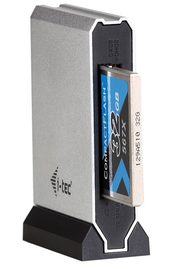 i-tec U3CRMETAL card reader USB 3.2 Gen 1 (3.1 Gen 1) Black, Silver – image 2