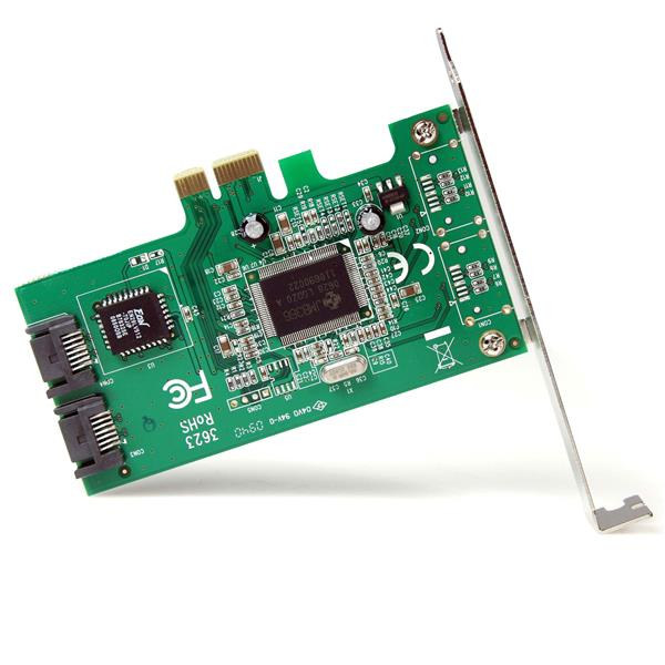 StarTech.com 2 Port PCI Express Internal SATA II Controller Card – image 2