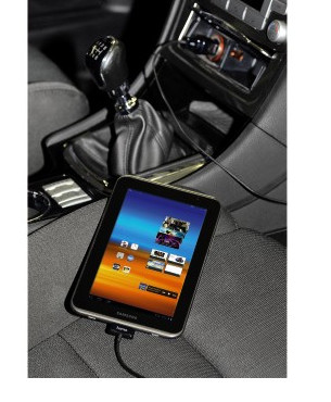 Hama 00108379 mobile device charger Tablet Black Cigar lighter, USB Auto, Indoor – image 2