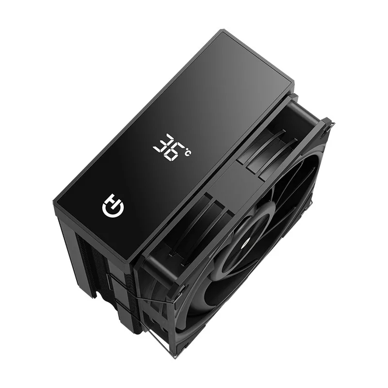 Hiditec DC10 PRO Processor Air cooler 12 cm Black 1 pc(s) image 3