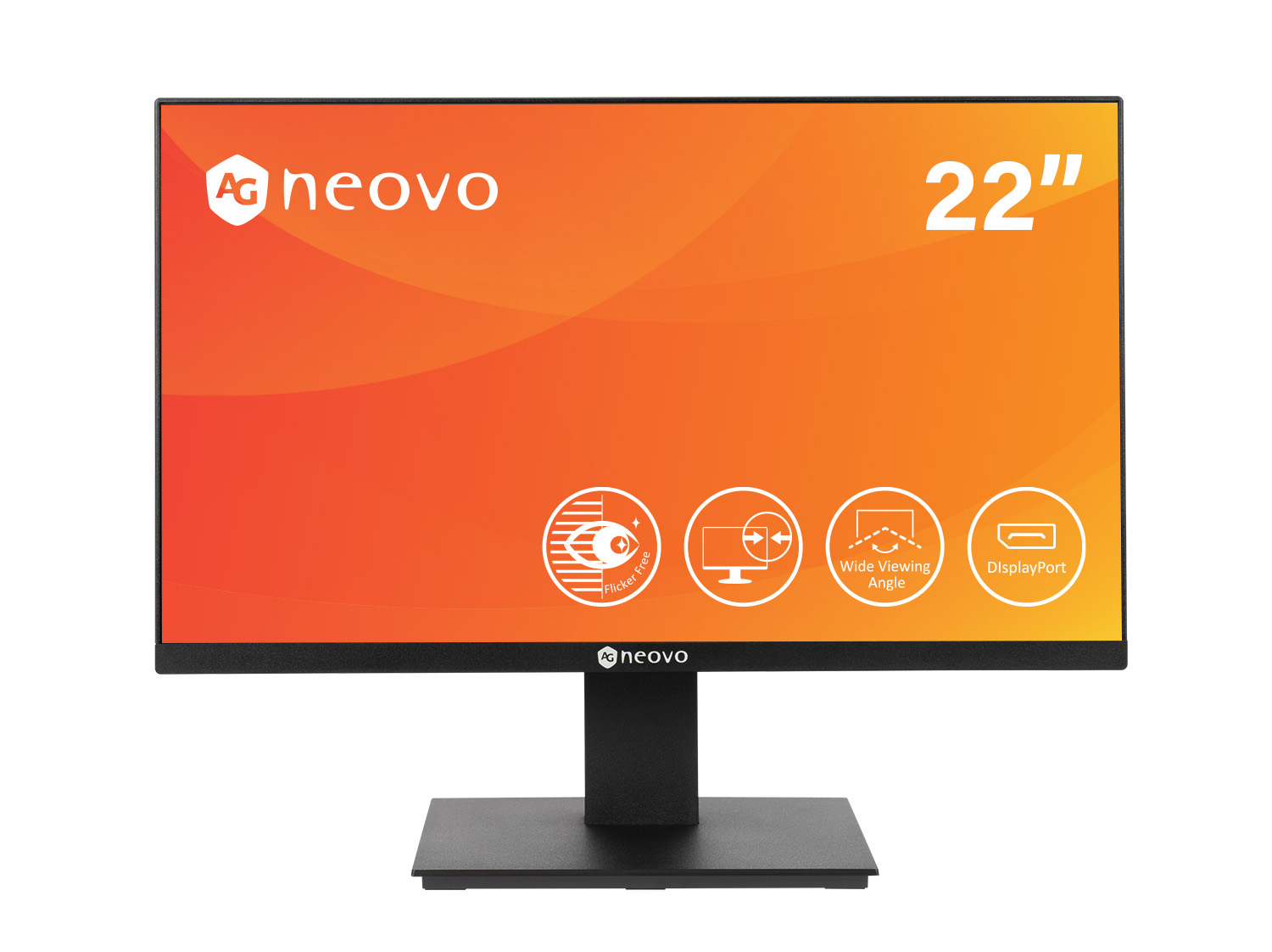 AG Neovo LA-2202 Monitor PC 54,6 cm (21.5") 1920 x 1080 Pixel Full HD LCD Nero