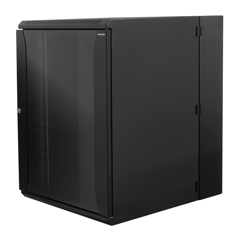 LogiLink W06D65B rack cabinet Wall mounted rack Black