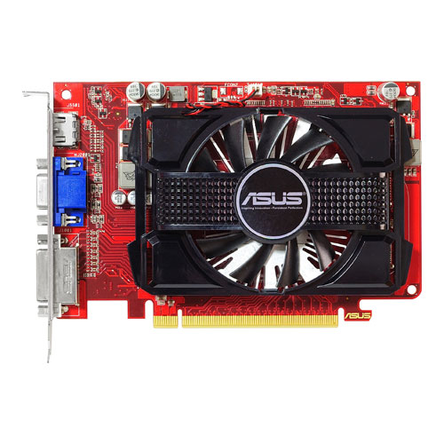 ASUS 90-C1CQR2-S0UAN0YZ graphics card AMD Radeon HD6670 – image 2