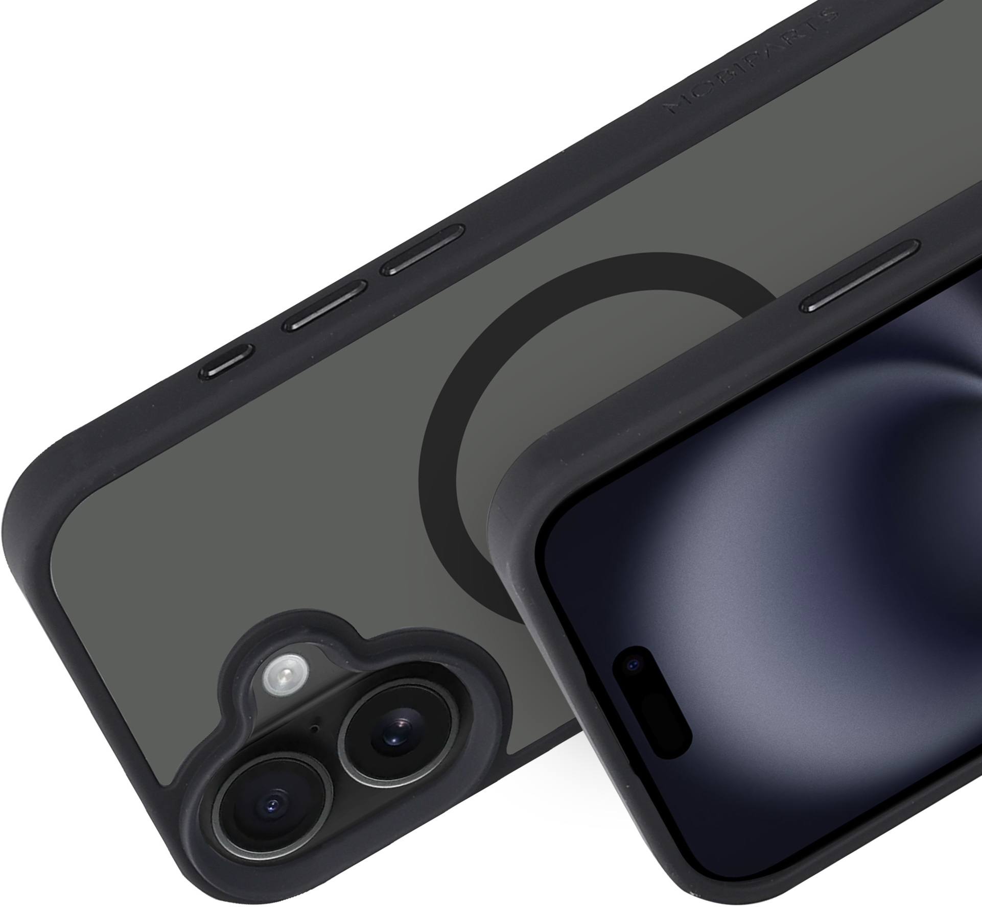 Mobiparts Hardcover Apple iPhone 16 Satin Black (Magsafe Compatible) – image 2