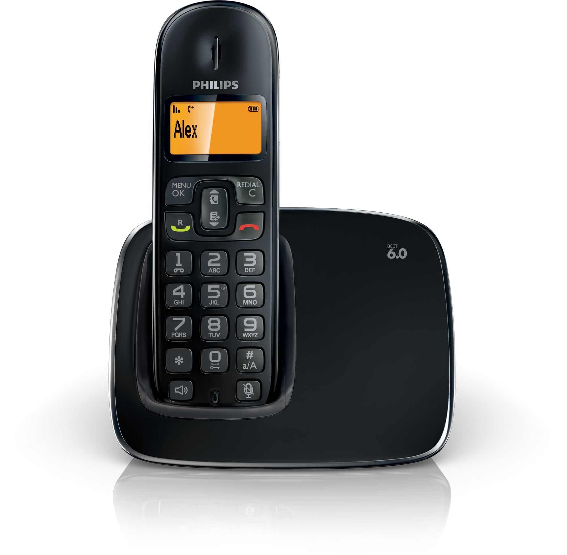 Philips BeNear CD1911B/77 telephone DECT telephone Caller ID Black – image 2