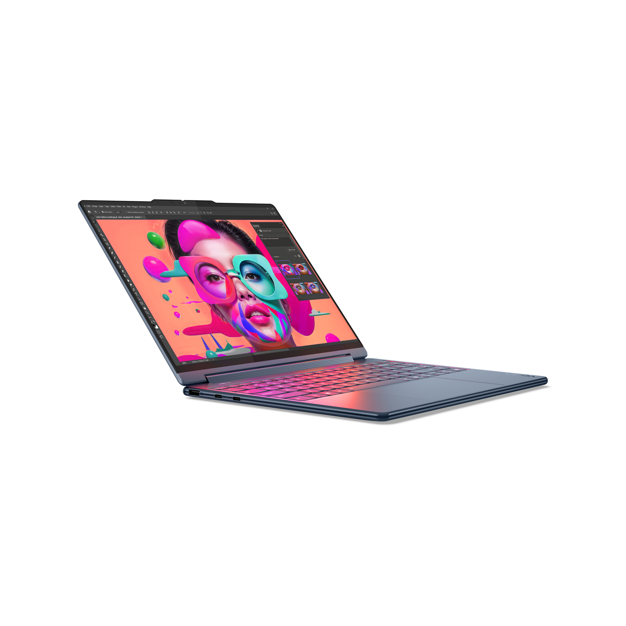 LENOVO - Convertible 2 en 1 Lenovo Yoga 9 14ILL10 Copilot+PC, Intel Core Ultra 7-258V, 32GB, 1TB SSD, 14', W11. - imagen 7