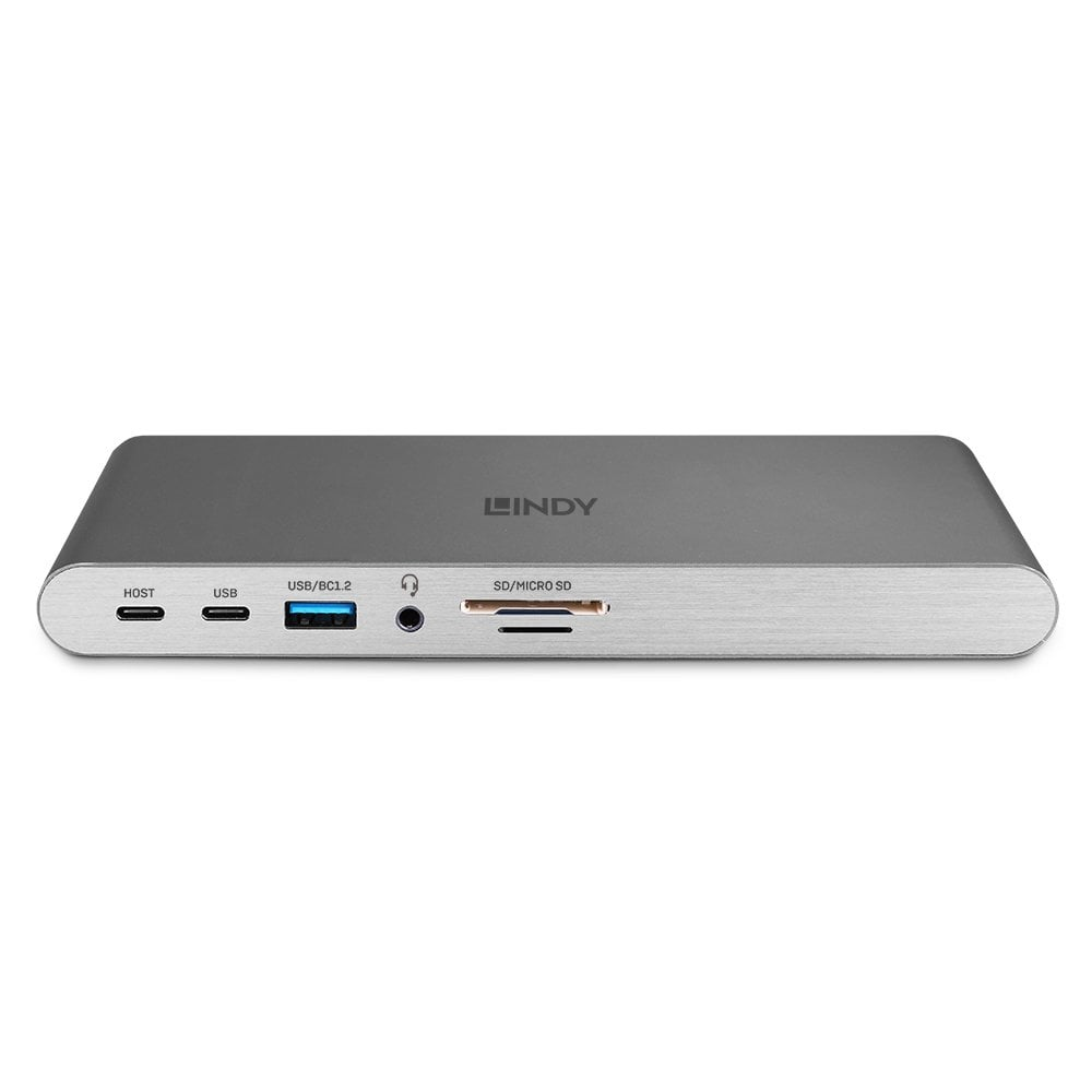 Lindy DST-Pro 5K XT, USB-C Laptop Docking Station with Triple Display (4K) or Single Display (5K) and – image 5