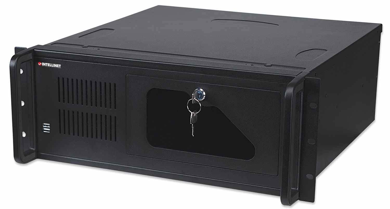 Intellinet 710701 computer case Rack Black
