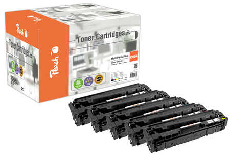 Peach PT1103 toner cartridge 5 pc(s) Compatible Black, Cyan, Magenta, Yellow