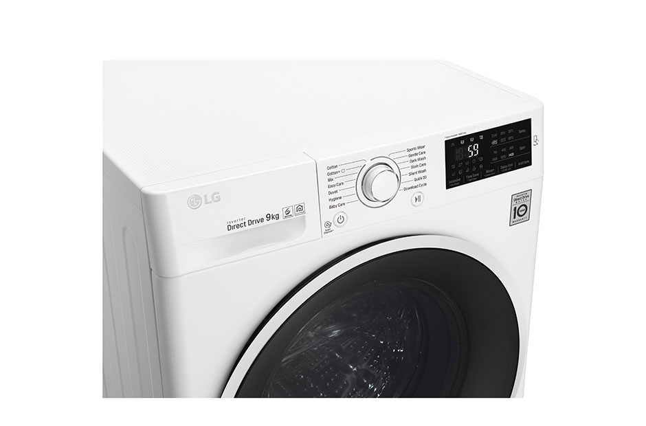 LG F4J6VN0W washing machine Front-load – image 4