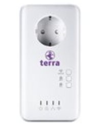TERRA 9347 PowerLine network adapter 500 Mbit/s Ethernet LAN Wi-Fi White 1 pc(s) – image 2
