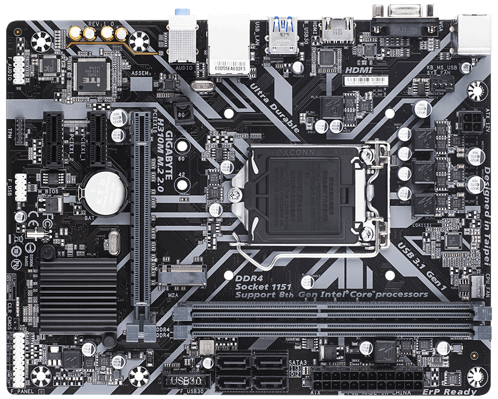 GIGABYTE H310M M.2 2.0 – image 2