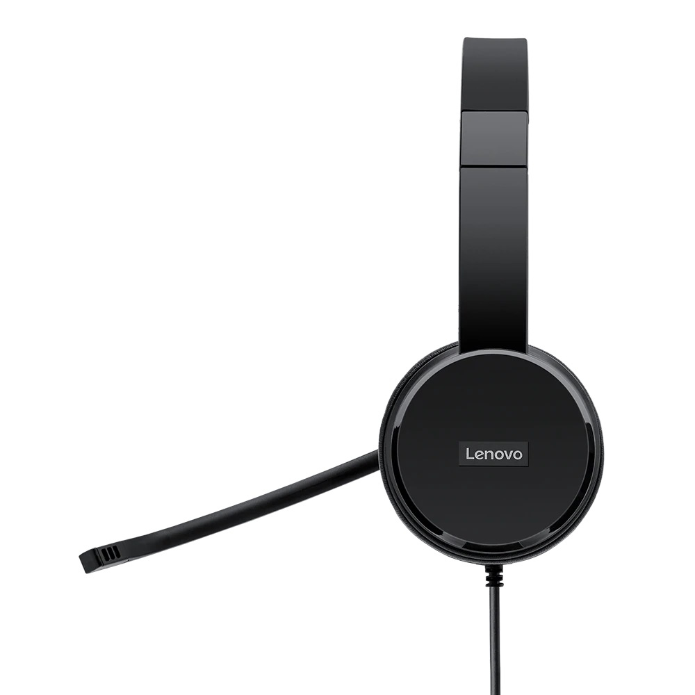Lenovo 4XD0X88524 headphones/headset Wired Head-band Office/Call center Black – image 2