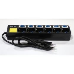 Nilox MULTIPRESA 6USCITE NERA TOP