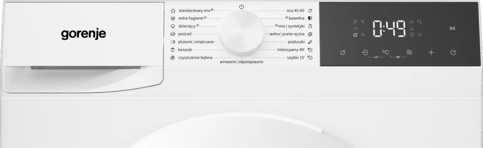 Gorenje W1G2PS62A2/PL washing machine Front-load – image 3
