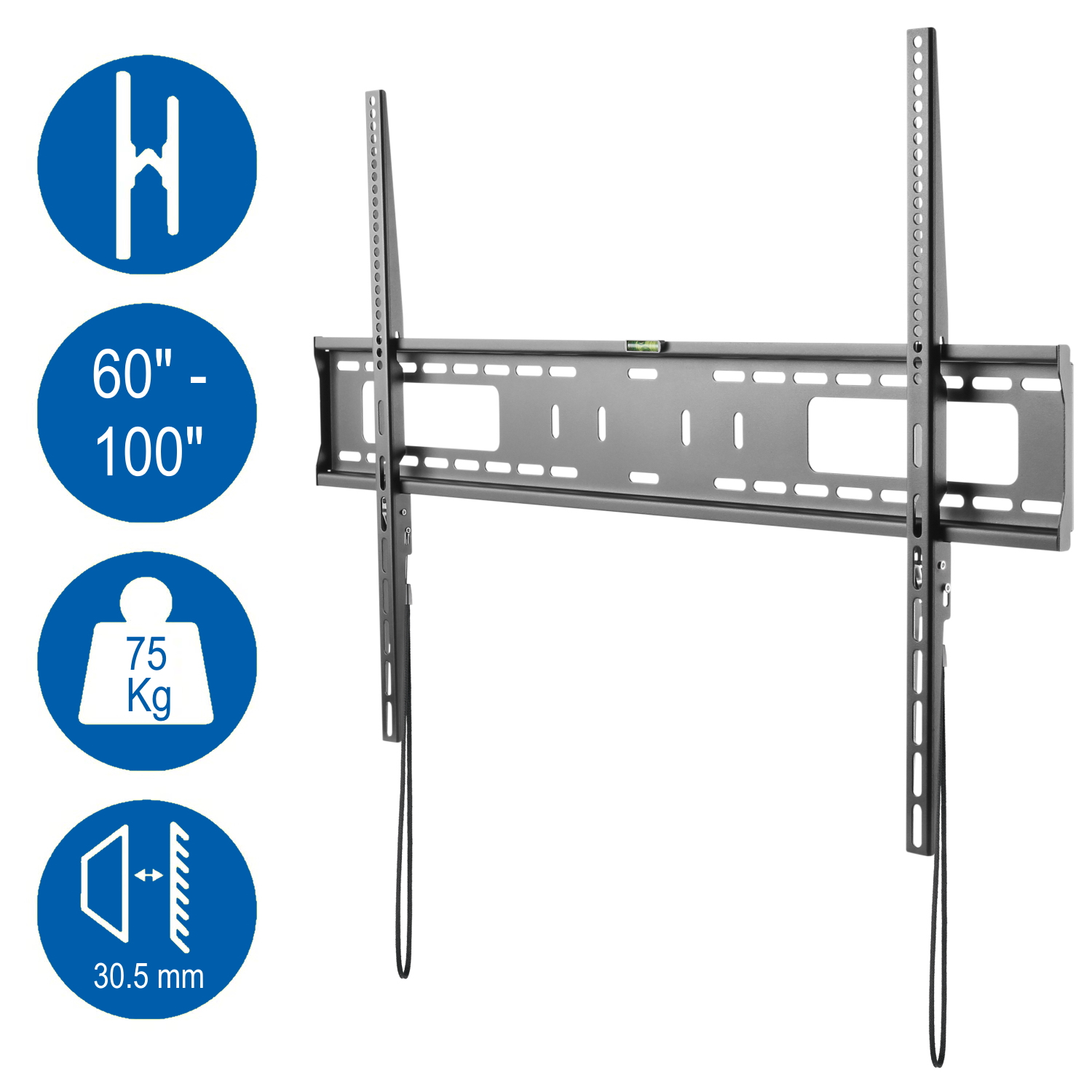 Ewent EW1504 TV mount/stand 2.54 m (100") Black – image 4