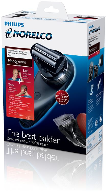 Philips Norelco Headgroom Do it yourself head groomer QC5550/40 – image 4