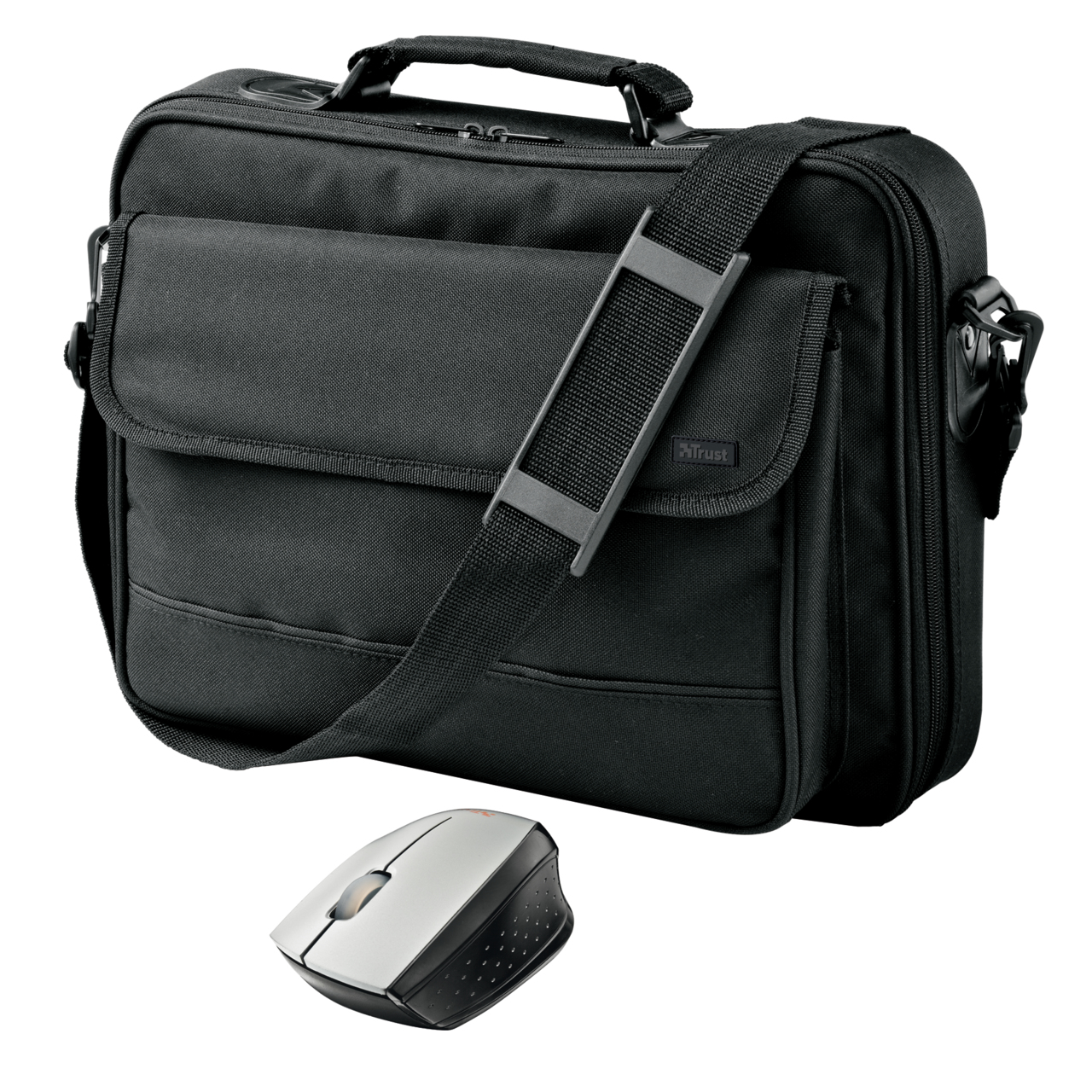 Trust Isotto 43.2 cm (17") Briefcase Black