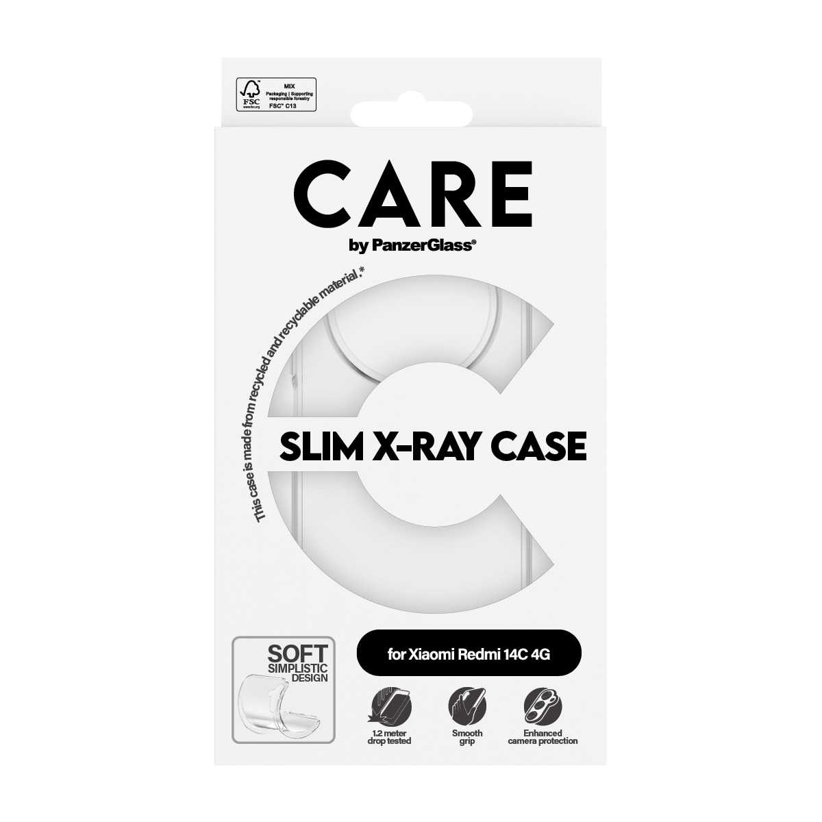 PanzerGlass CARE™ by PanzerGlass® X-Ray Case Xiaomi Redmi 14C 4G – image 3