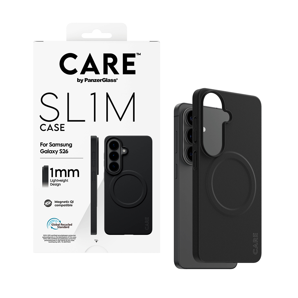 PanzerGlass CARE™ by PanzerGlass® SL1M Case Black w. Qi Samsung Galaxy S26 – image 5