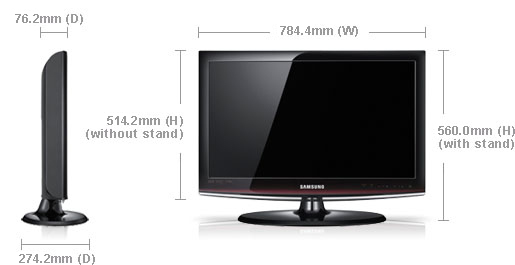 Samsung LE32C450 81.3 cm (32") HD Black – image 7