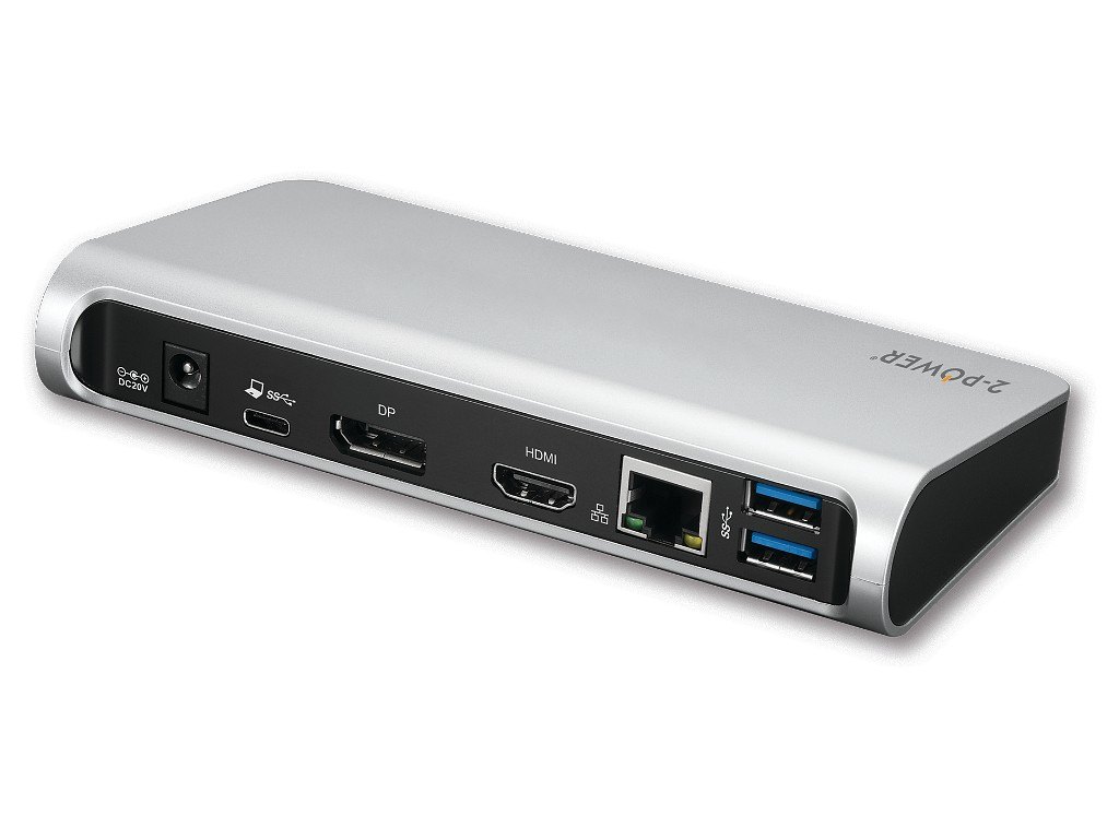 2-Power USB Type-C Docking Station + PD & MST – image 2