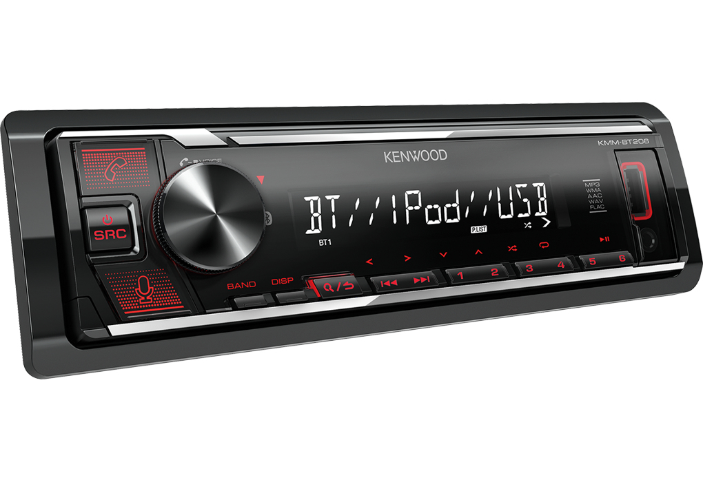 Kenwood KMM-BT206 car media receiver Black – image 2