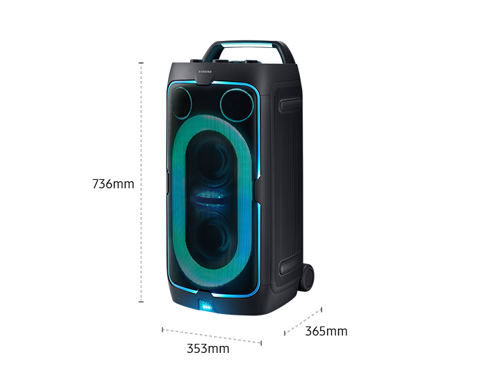 Samsung MX-ST50F Party speaker Black image 2
