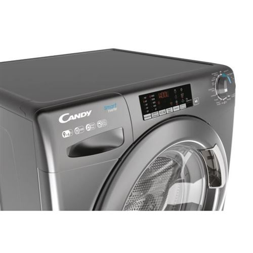 Candy Smart Inverter CSWS496TWMRRE/FR washer dryer Freestanding Front-load Anthracite – image 2