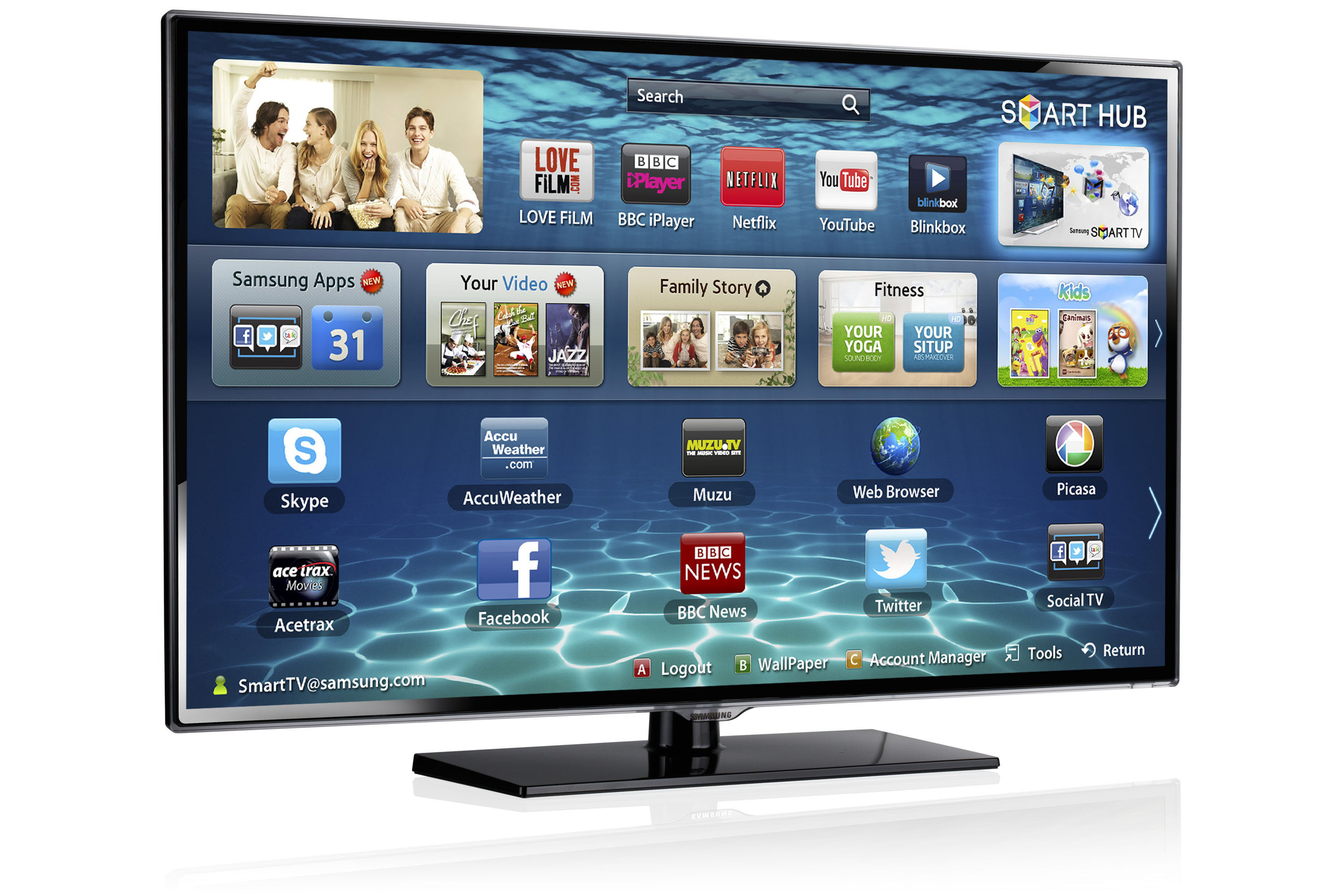 Samsung UE37ES5500K 94 cm (37") Full HD Smart TV Wi-Fi Black – image 2