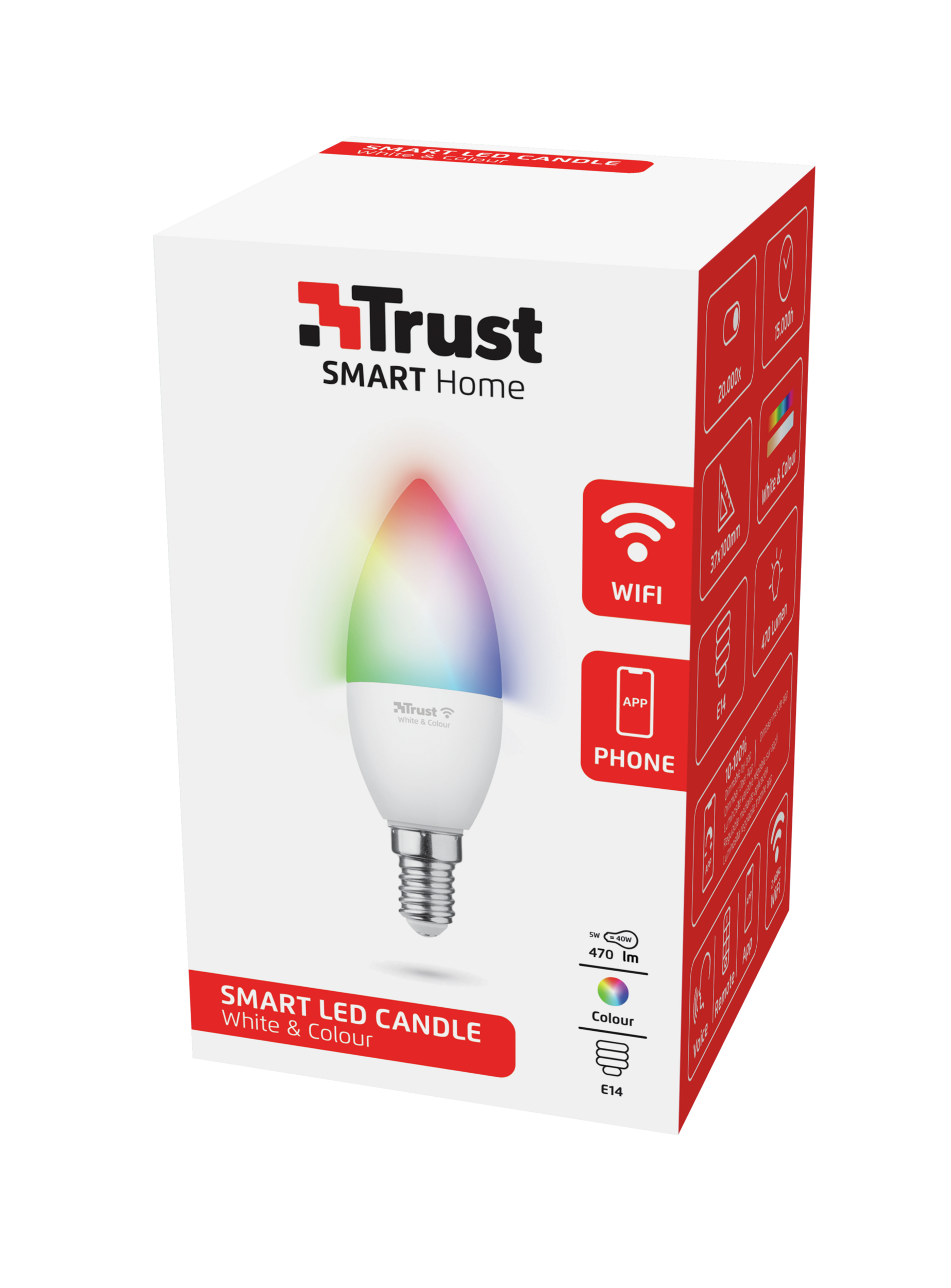 Trust 71280 smart lighting Smart bulb Wi-Fi – image 4