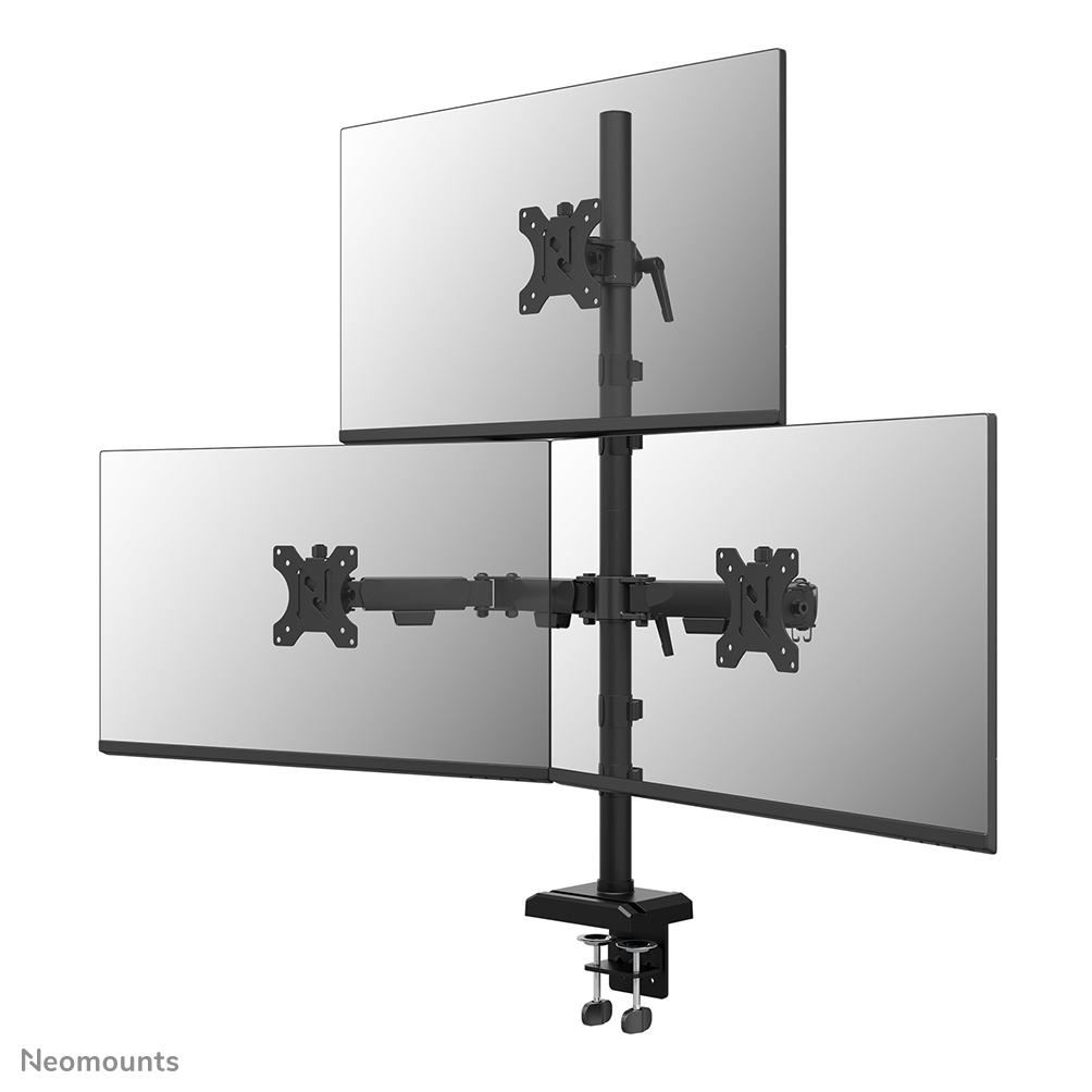 Neomounts NERO Triple monitor arm 10-32"
