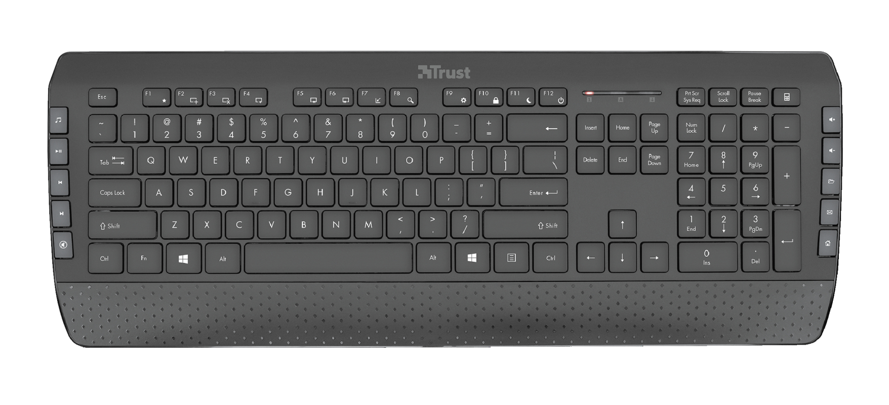Trust Tecla-2 keyboard Mouse included Universal RF Wireless German Black – image 9