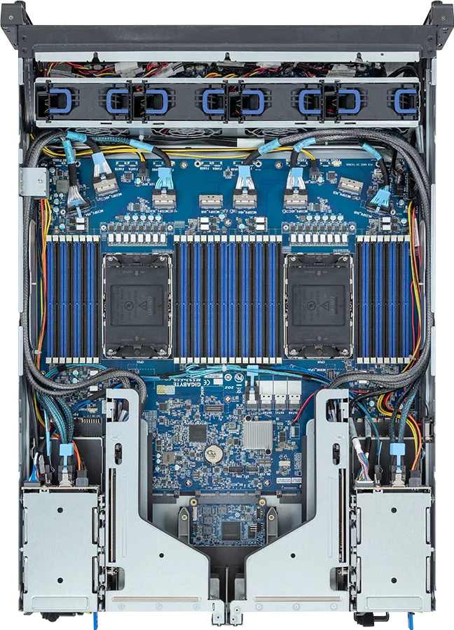 GIGABYTE E283-S90-AAV1 Intel C741 LGA 4677 (Socket E) Rack (2U) Black, Steel – image 4
