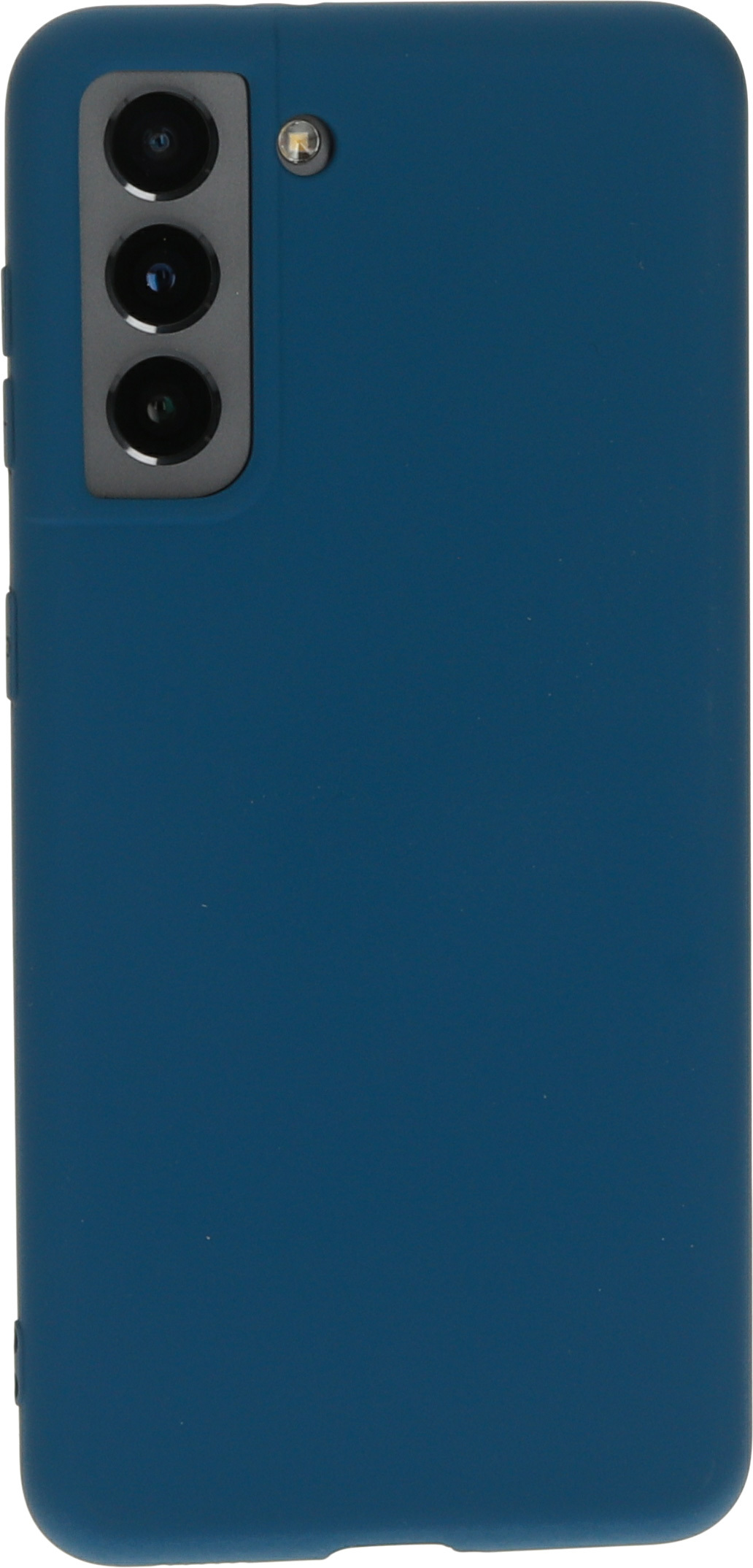 Mobiparts Silicone Cover Samsung Galaxy S21 Blueberry Blue – image 2