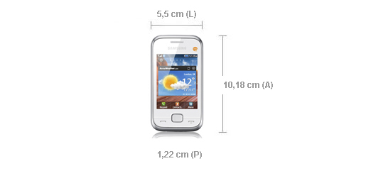 Samsung C3310 7.11 cm (2.8") 100 g Silver Feature phone – image 4
