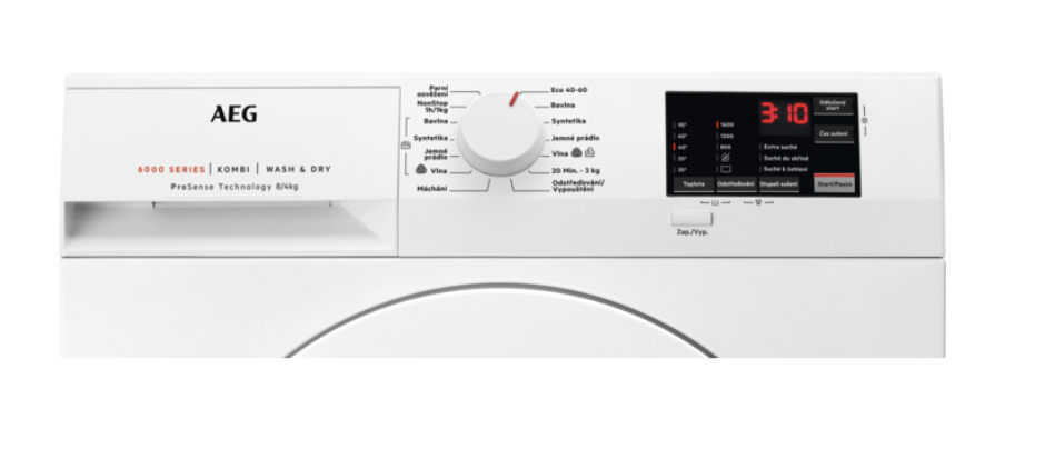 AEG L6WNJ68WC washer dryer Freestanding Front-load White – image 2