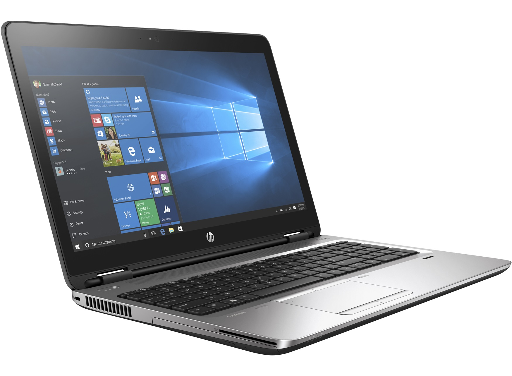 HP 650 G3 + USB-C Universal Dock w/4.5mm Adapter – image 3