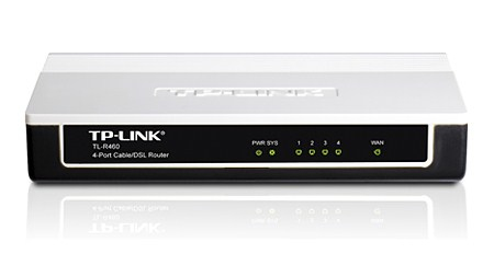 TP-Link TL-R460 wired router Fast Ethernet Black, White